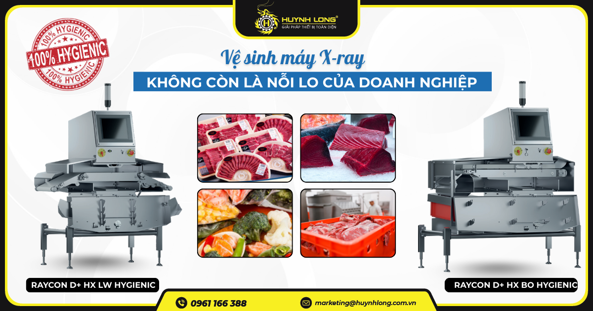 Vệ sinh máy X-ray không còn là nỗi lo của doanh nghiệp