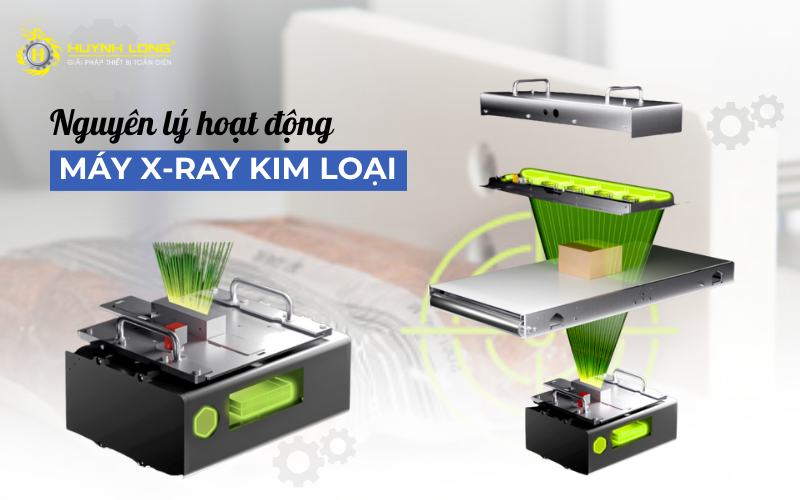 Máy X-ray hoạt động theo khả năng xuyên thấu của tia X với dạng quạt rẽ từ dưới lên