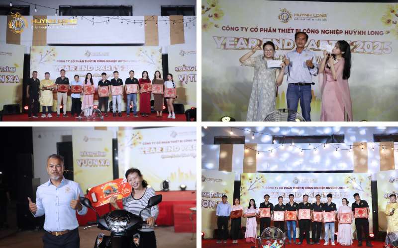 Quý Khách mời và nhân viên háo hức & vui mừng khi trúng thưởng 