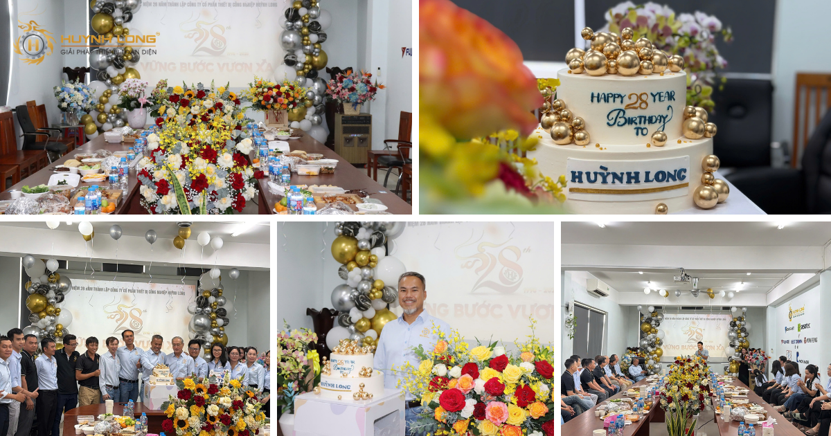 Buổi tiệc kỉ niệm 28 năm thành lập của Huỳnh Long