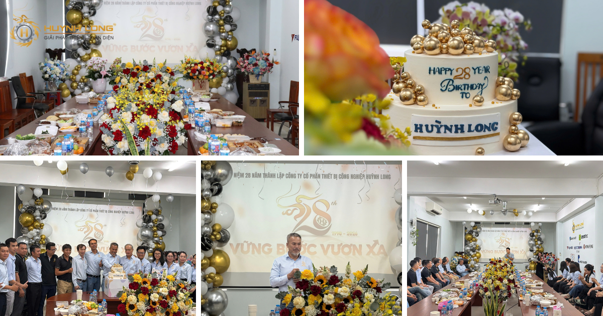 Buổi tiệc kỉ niệm 28 năm thành lập của Huỳnh Long