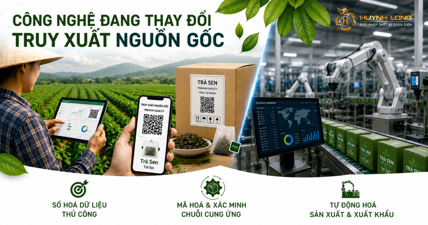 Truy xuất nguồn gốc nông sản: Vì sao ngành nông sản đang bị siết chặt dữ liệu truy xuất? 4 Công nghệ hiện đại kết nối tự động hóa, nâng tầm giá trị và thương hiệu nông sản Việt.
