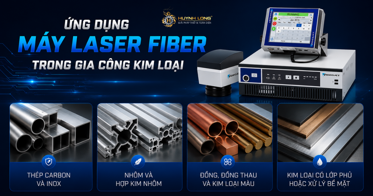 Laser fiber phù hợp với rất nhiều loại kim loại, đặc biệt là thép inox. Với thiết lập đúng thông số, laser fiber vẫn có thể xử lý hiệu quả nhôm, đồng và các bề mặt đặc biệt, mang lại chất lượng cao, tốc độ nhanh và độ chính xác vượt trội.