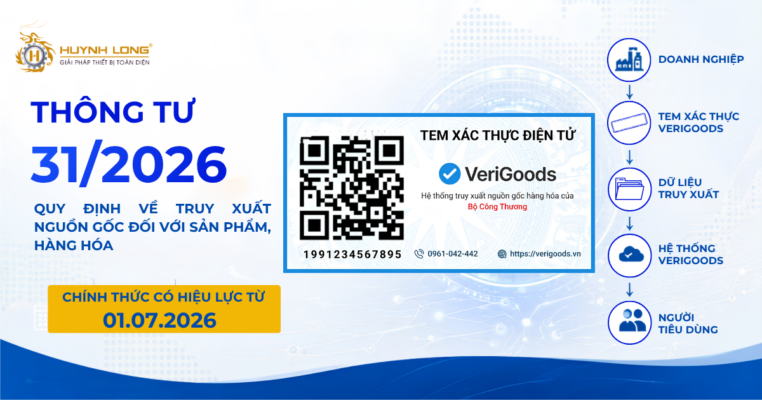 Những điểm mới của Thông tư 31/2026 quy định về truy xuất nguồn gốc và Verigoods