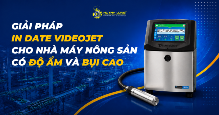Giải pháp in date Videojet cho nhà máy nông sản có độ ẩm và bụi cao