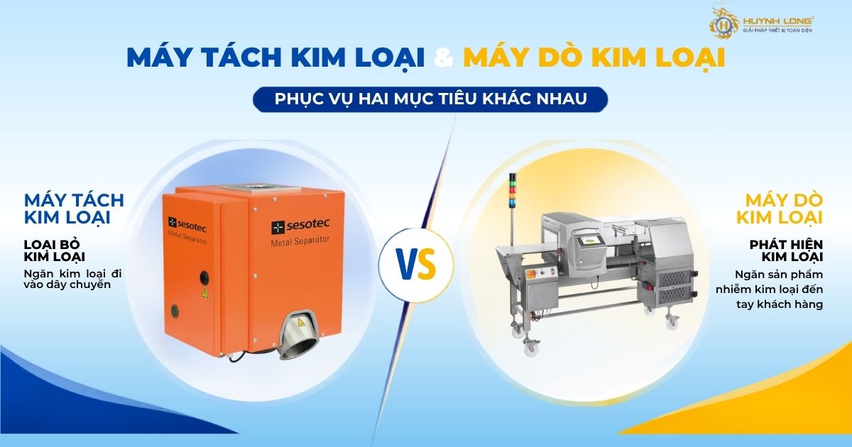 Máy dò kim loại và máy tách kim loại khác nhau như thế nào? 1 Máy dò kim loại và máy tách kim loại phục vụ hai mục đích hoàn toàn khác nhau.