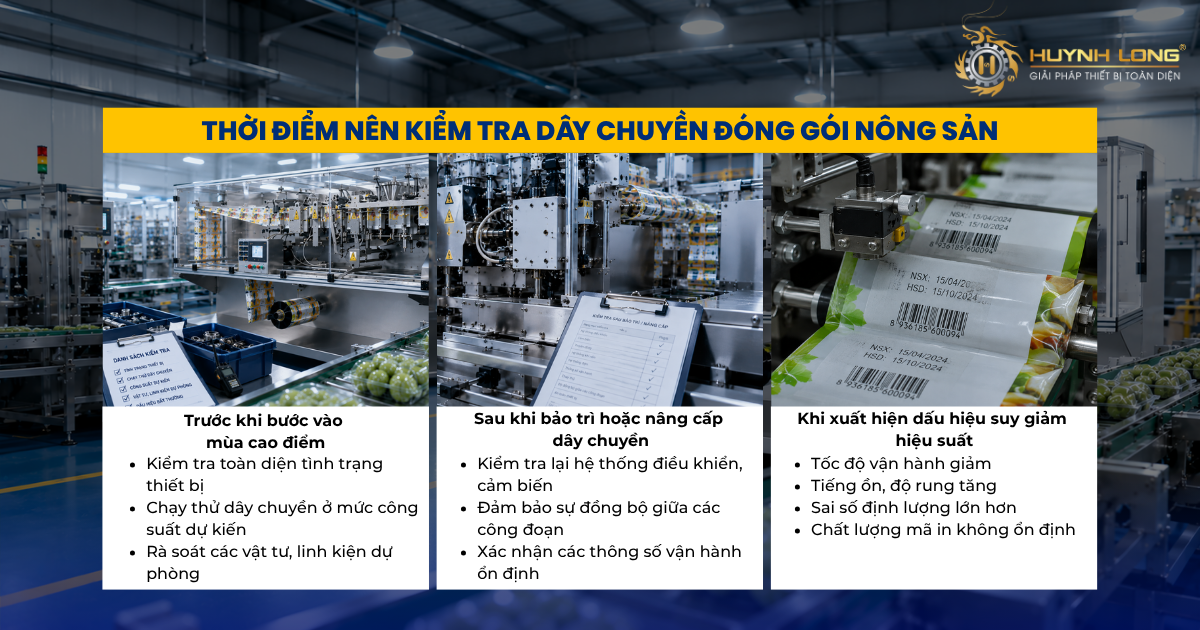 7 tiêu chí kiểm tra dây chuyền đóng gói nông sản mùa cao điểm 2 Kiểm tra dây chuyền đóng gói bằng máy dò kim loại là bước bắt buộc để đảm bảo tiêu chuẩn an toàn F&B.