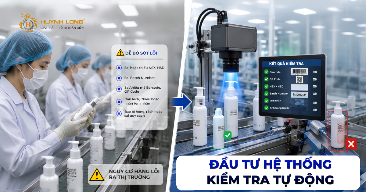 5 tiêu chí chọn Camera kiểm tra chất lượng Mỹ phẩm 1 So sánh giữa kiểm tra thủ công và kiểm tra bằng camera