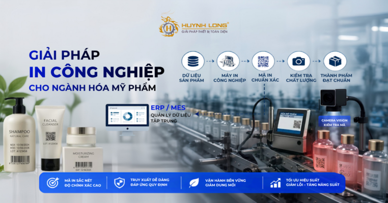 Giải pháp in công nghiệp cho ngành hóa mỹ phẩm