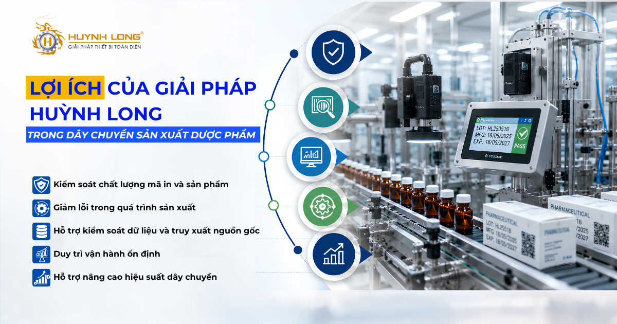 Lợi ích của giải pháp Dược phẩm Huỳnh Long