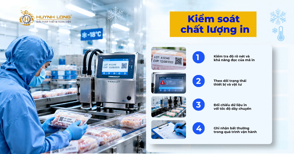Kiểm soát chất lượng in trong môi trường lạnh
