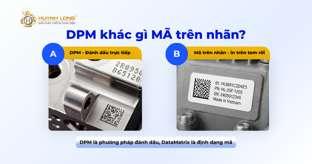 DPM và đặc điểm của mã đánh dấu trực tiếp