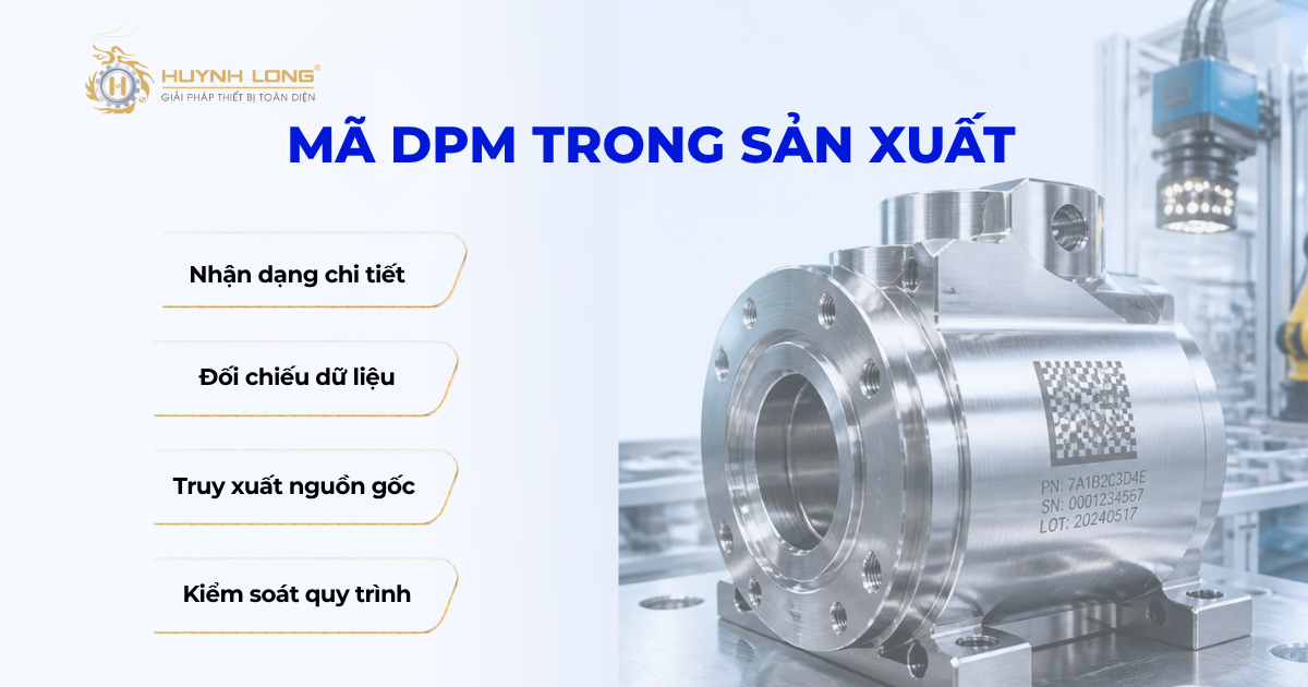 Ứng dụng mã DPM trong sản xuất