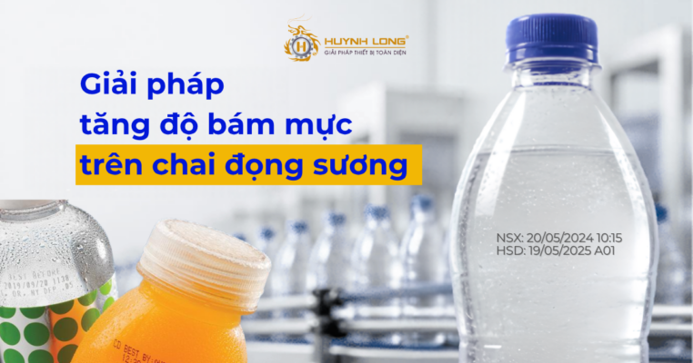 Cải thiện độ bám mực trên chai nước ngọt đọng sương