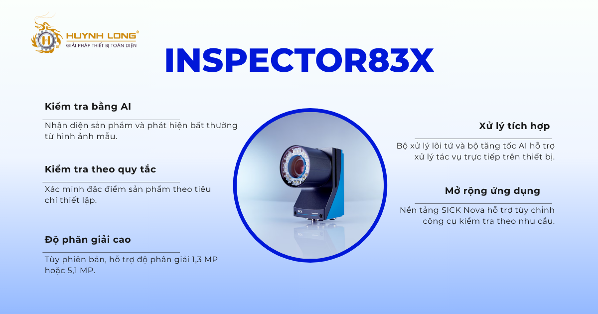 SICK Inspector83x – Camera kiểm tra sản phẩm