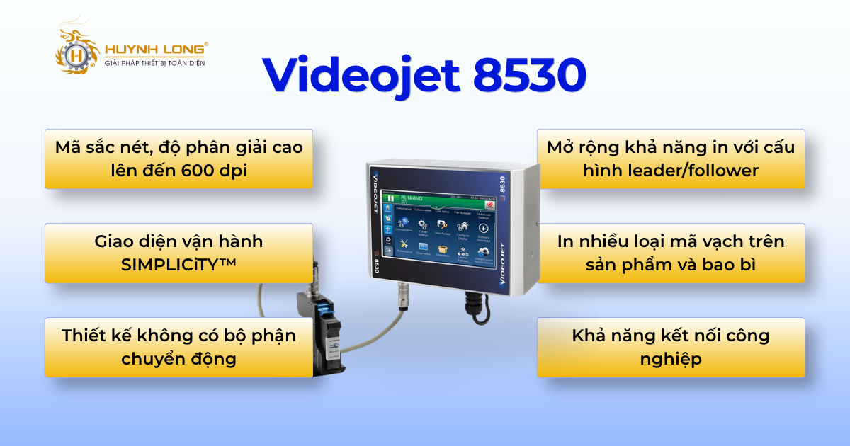 Máy in mực nhiệt Videojet 8530