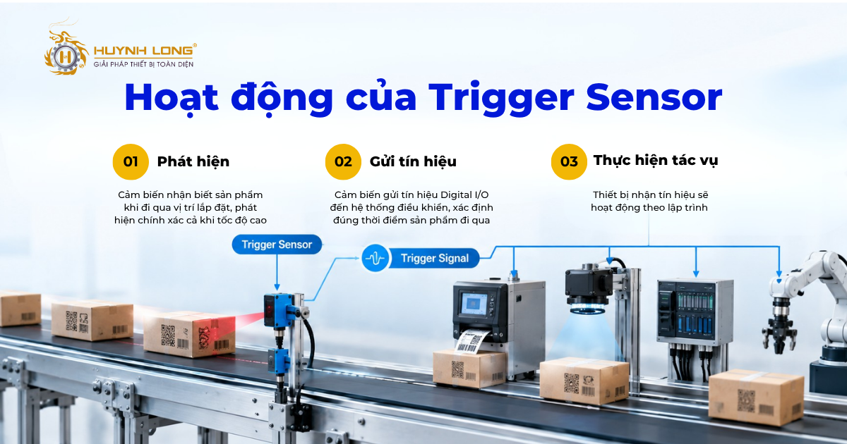 Hoạt động của Trigger Sensor